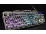 LANGTU K001 Simlar Mechanical felling Keyboard Waterproof Colorful breathing lights 104keys Multicolors RGB Backlight Gaming Keyboard of Metal Panel USB Wired