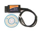 ELM327 USB Interface OBDII OBD2 Diagnostic Auto Car Scanner Scan Tool Cable ELM327 USB OBD2