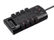 Monoprice 12 Outlet Rotating Power Surge Block 10ft Cord 4320 Joules
