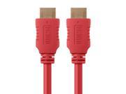Monoprice Select Series High Speed HDMI Cable 3ft Red
