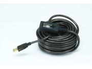 32ft 10M USB 2.0 A Male to A Female Active Extension Repeater Cable Kinect PS3 Move Compatible Extension