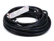 25ft 14AWG Power Cord Cable w 3 Conductor PC Power Connector Socket C13 5 15P Black