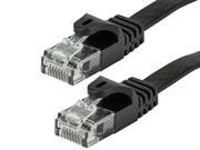 Monoprice Cat5e 30AWG UTP Flat Ethernet Network Patch Cable 20ft Black