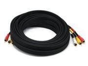 RCA Coaxial Composite Video and Stereo Audio Cable 25ft