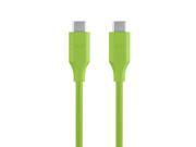 Monoprice Palette Series 3.0 USB C to USB C 3ft Green