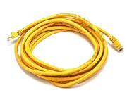 Monoprice Cat5e 24AWG UTP Ethernet Network Patch Cable 14ft Yellow