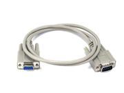 Monoprice 3ft DB 9 M F Molded Cable
