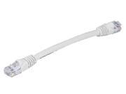 Monoprice Cat6 24AWG UTP Ethernet Network Patch Cable 6 inch White