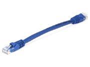 Monoprice Cat5e 24AWG UTP Ethernet Network Patch Cable 6 inch Blue