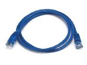 Monoprice Cat5e 24AWG UTP Ethernet Network Patch Cable 3ft Blue