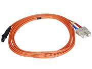 Monoprice Fiber Optic Cable MTRJ Female SC OM1 Multi Mode Duplex 1 meter 62.5 125 Type Orange