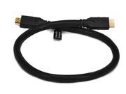Monoprice Commercial Series High Speed HDMI Cable 2ft Black