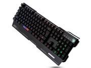 SADES RJ PC Gaming Keyboards 19 non conflict keys LED lights Metal Material Black