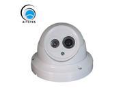 AIteyes Wide Angle IP Camera Metal Shell HD 720P Dome Surveillance Camera IP66 Indoor IP CCTV Cam 2.1mm Lens IR Cut Night Vision