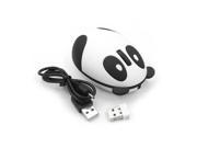 Funtech 2.4GHz Wireless Rechargeable Optical Panda Computer Mouse for Win Mac Linux Andriod IOS