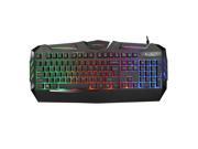 LED Gaming Keyboard USB Wired Power Computer Laptop Desktop Teclado Waterproof Keyboard Comfortable Mouse Pad free