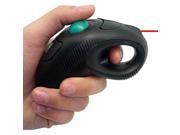 Funtech Wireless 2.4G Air Mouse Handheld Trackball Mouse With Laser Pointer For PPT Presentation