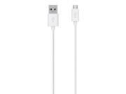 Belkin MIXIT 6 Inch Micro USB Cable for Amazon Fire Phone Retail Packaging White