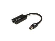 Accell B086B 008B UltraAV Mini DisplayPort 1.1 to HDMI 1.4 Active Adapter AMD Eyefinity Certified Polybag Package