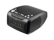 GPX CC314B High Quality Audio Alarm Clock with CD AM FM and USB