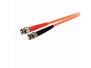 StarTech.com 2m Fiber Optic Cable Multimode Duplex 62.5 125 LSZH LC ST OM1 LC to ST Fiber Patch Cable