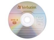 Verbatim 4.7 GB up to16x Branded Recordable Disc DVD R 50 Disc Spindle 95037