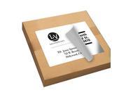 Avery Easy Peel Mailing Labels for Laser Printers 8.5 x 11 Inch White Box of 100 5165