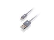 IOGEAR Charge and Sync Cable USB to Lightning Cable for iPhone 5C 5S 5 iPhone 6 6 Plus iPad 4th Gen Mini iPod Touch 5th Gen Nano 7th Gen Apple MFI cert