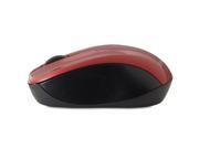 Verbatim Nano Wireless Notebook Optical Mouse Red 97669