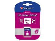 Verbatim 16 GB 233X Pro SDHC Memory Card, UHS-1 Class 10 44031