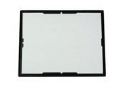 NuDell 8.5 x 11 Inches EZ Mount Document Frame Plastic Face Black with Gold Trim