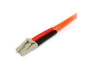 StarTech.com 3m Fiber Optic Cable Multimode Duplex 62.5 125 LSZH LC SC OM1 LC to SC Fiber Patch Cable