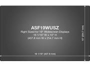 Targus ASF19WUSZ Privacy Filter for a 19 Inch Widescreen LCD Monitor