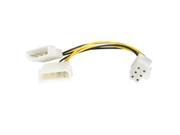 Startech.Com 6 Inch Lp4 to 6 Pin PCi Express Video Card Power Cable Adapter LP4PCIEXADAP