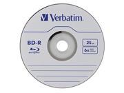 Verbatim 25 GB 6x Blu ray Single Layer Recordable Disc BD R 25 Disc Spindle 97457