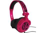Maxell 190220 AMP PZ Amplified Heavy Bass Headphones Hot Pink