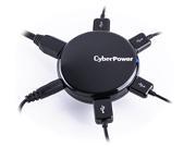 CyberPower CPH430PB 4 Port USB 3.0 SuperSpeed Hub Black