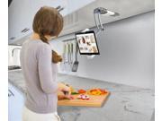 CTA DIGITAL 2 in 1 Kitchen Mount Stand for iPad Air iPad Mini and All Tablets PAD KMS