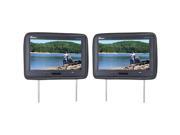 Tview 12.1 Headrest Monitor IR Transmitter Remotes 2 Black Pair