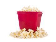 Journey s Edge Cinema Style Healthy Microwave Popcorn Popper Red