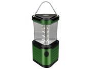 Journey s Edge 24 LED Triangular Camping Lantern Light with Compass Green