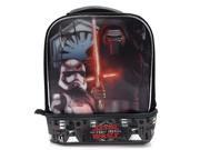Star Wars Episode 7 Kylo Ren Dual Compartment Childrens Kids Boys Girls Insulated Lunch Box School Picnic Bag