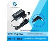 33W laptop AC power adapter charger for ASUS Vivobook S200 S200E S220 X200T X201E X202E F201E Q200E US EU UK Plug 19V 1.75A