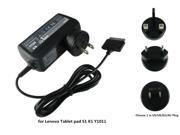 18W laptop AC power adapter charger for Lenovo Tablet pad S1 K1 Y1011 US EU UK Plug 12V 1.5A