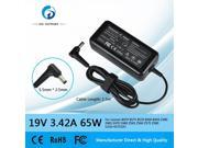 19V 3.42A 65W AC Laptop Power Adapter Charger for Asus A3 A600 F3 X50 X55 A8 F6 F83CR X50 X550V V85 A9T K501 K501J K50i K52F M9V