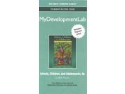 Infants Children and Adolescents New Mydevelopmentlab With Pearson Etext Standalone Access Card
