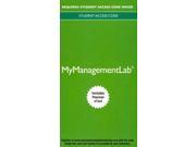 Human Resource Management MyManagementLab Access Code Includes Pearson Etext