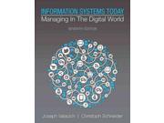Information Systems Today Managing in a Digital World