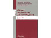 Abstract State Machines Alloy B VDM and Z Lecture Notes in Computer Science