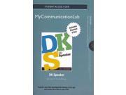 Dk Speaker MyCommunicationLab Access Code Includes Pearson Etext